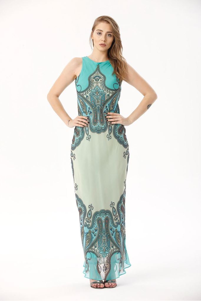Picture of 17SGSG204 LONG DRESS